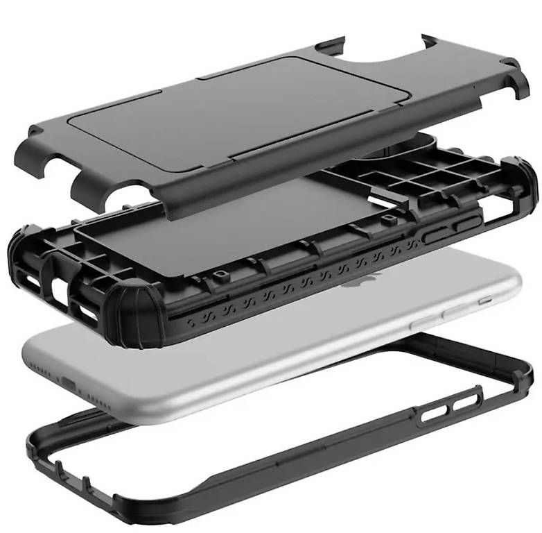 Cover & Protezioni schermo: iPhone Case mit Kartenfach – Usato da Kriens venduto da maba1978 3