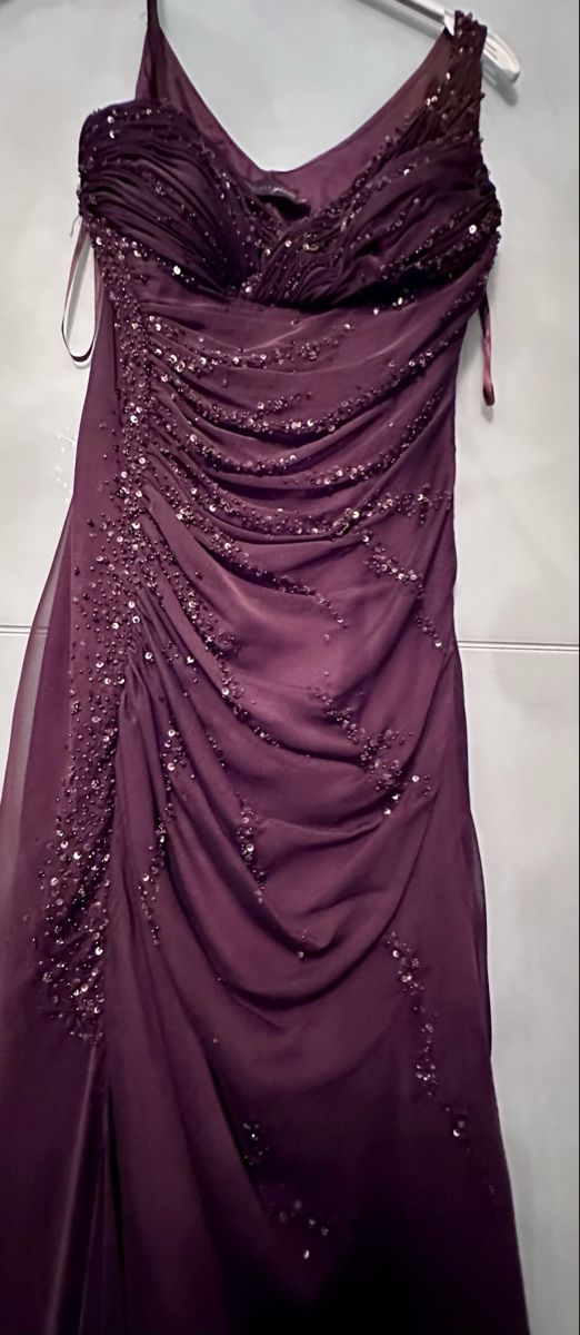 Vestiti: Langes braunes Abendkleid - Grösse 38 - Marke Modissa – Usato da Nänikon venduto da Nd73 1