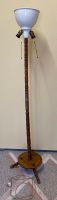 Stehlampe aus Holz, Vintage Design, 163 cm hoch