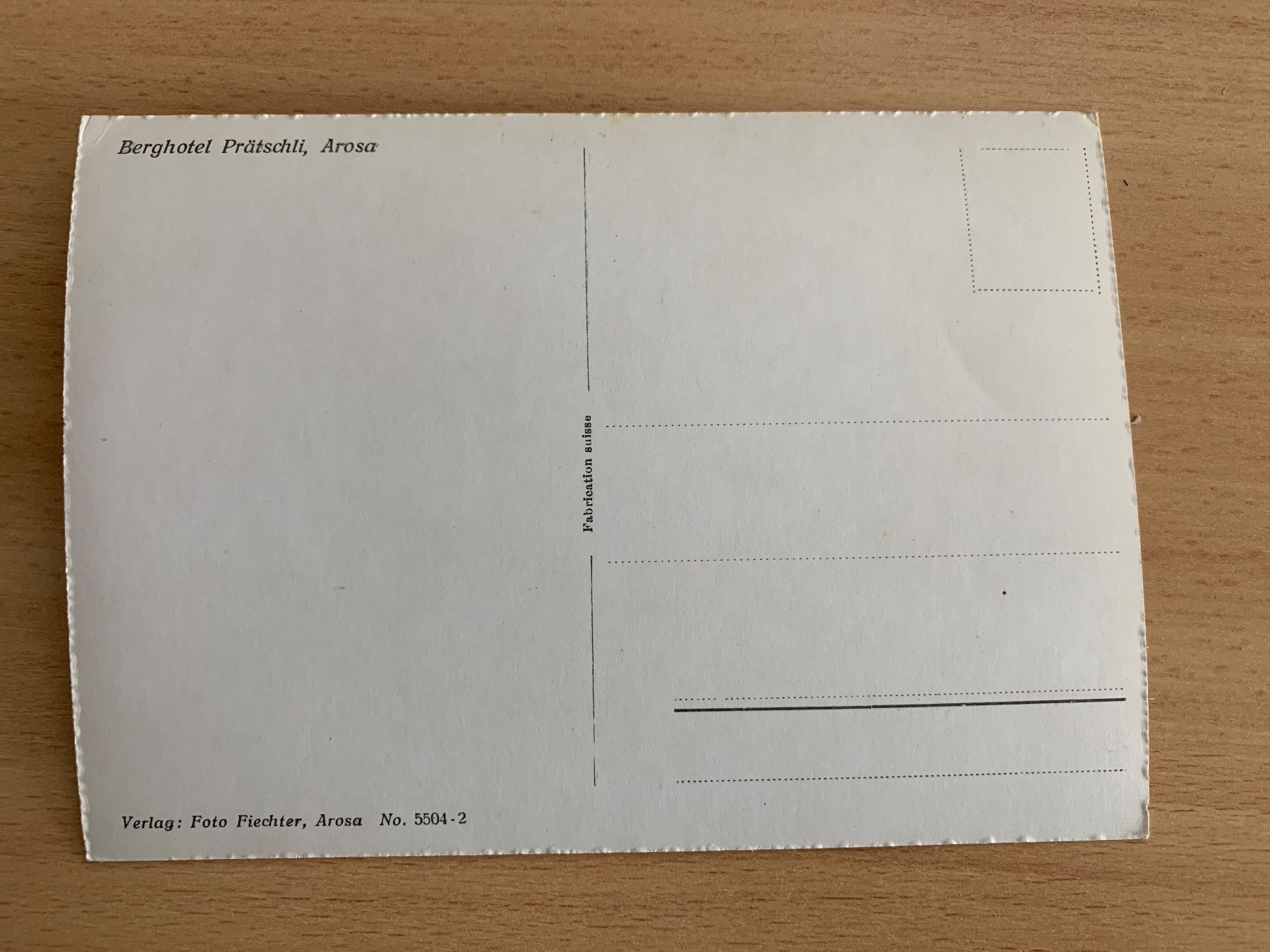 Cartoline postali: ANTIKE ANSICHTSKARTE AROSA********* – Usato da Ibach venduto da lisch3 1