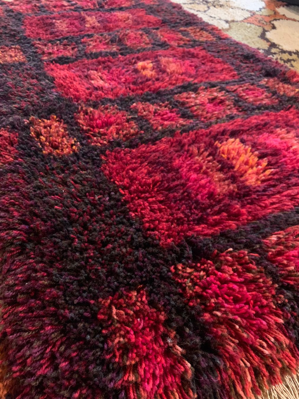 Tappeti: Vintage RYA wall rug. Sweden. – Usato da Vevey venduto da oivavermeulen 1