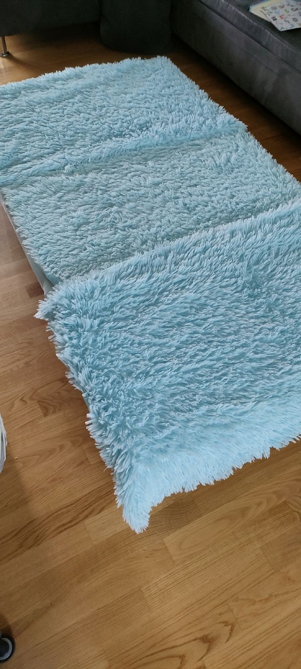Coperte: 3er Set Überdecken - kuschelige Decken türkis – Usato da Muri AG venduto da Mupuputs 6