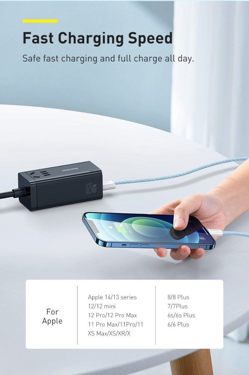 Baseus Cavi: Baseus Ladekabel Lightning 2m 200cm iPhone, 2,4A Fast Charge – Nuovo e nell'imballaggio originale da Romanshorn venduto da pfimex 5