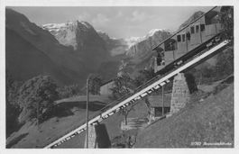 Braunwald (GL) Braunwaldbahn Standseilbahn Bahn
