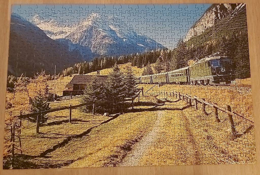 Puzzles: 2 Puzzles 1x500 und 1x 750 pro Stk. – Gebraucht aus Uetendorf von Ladouce 2