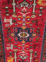 Hamadan alter 105x75cm Nomadenteppich handgeknüpft sauber