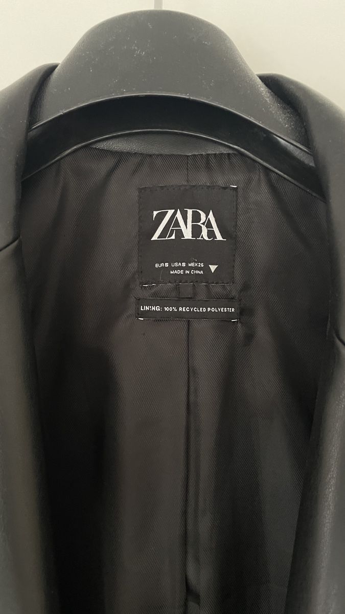 Zara Giacche: Eleganter Zara Blazer in Lederoptik – Nuovo (secondo la descrizione) da Muttenz venduto da lil_cs6m 2