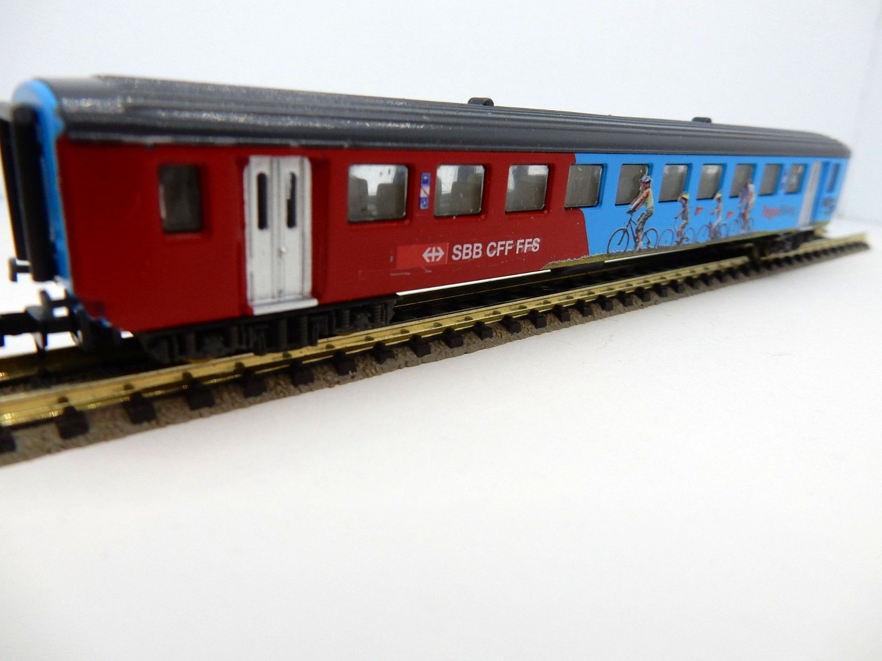 Modellini di ferrovie: N- CFF/SBB/FFS  Wagon EWII "RegioBiking" – Nuovo (secondo la descrizione) da Locarno venduto da Gudrun2 3