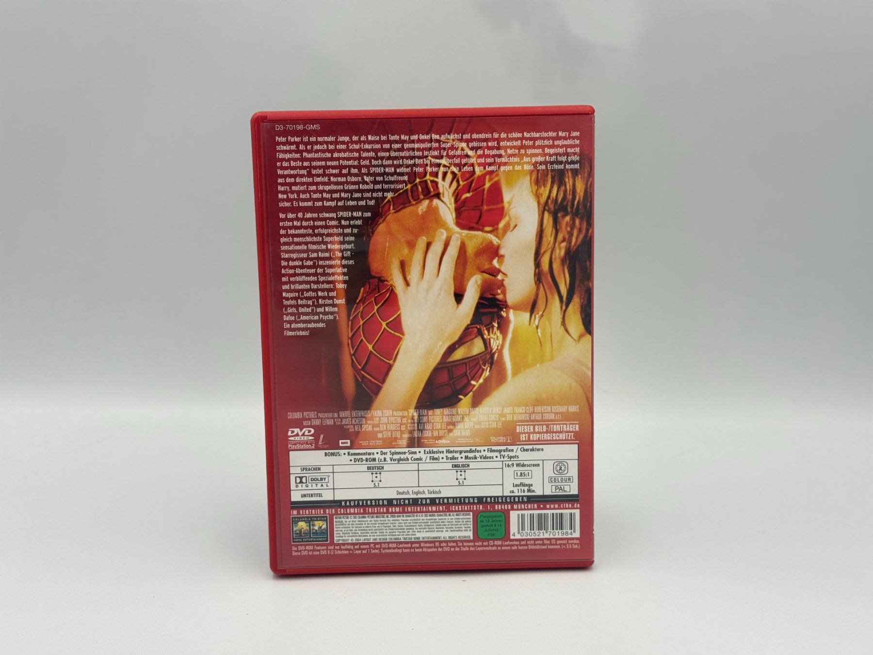 Tutti i DVDs: SPIDER-MAN - SPIDERMAN - Versand A-Post nur CHF 2.50! – Usato da Siblingen venduto da goodprice24 1