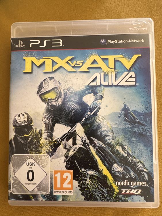 MX Vs ATV Alive - Version Complète Pour PlayStation 3, Prête à Jouer ! (Vendeur Professionnel)
