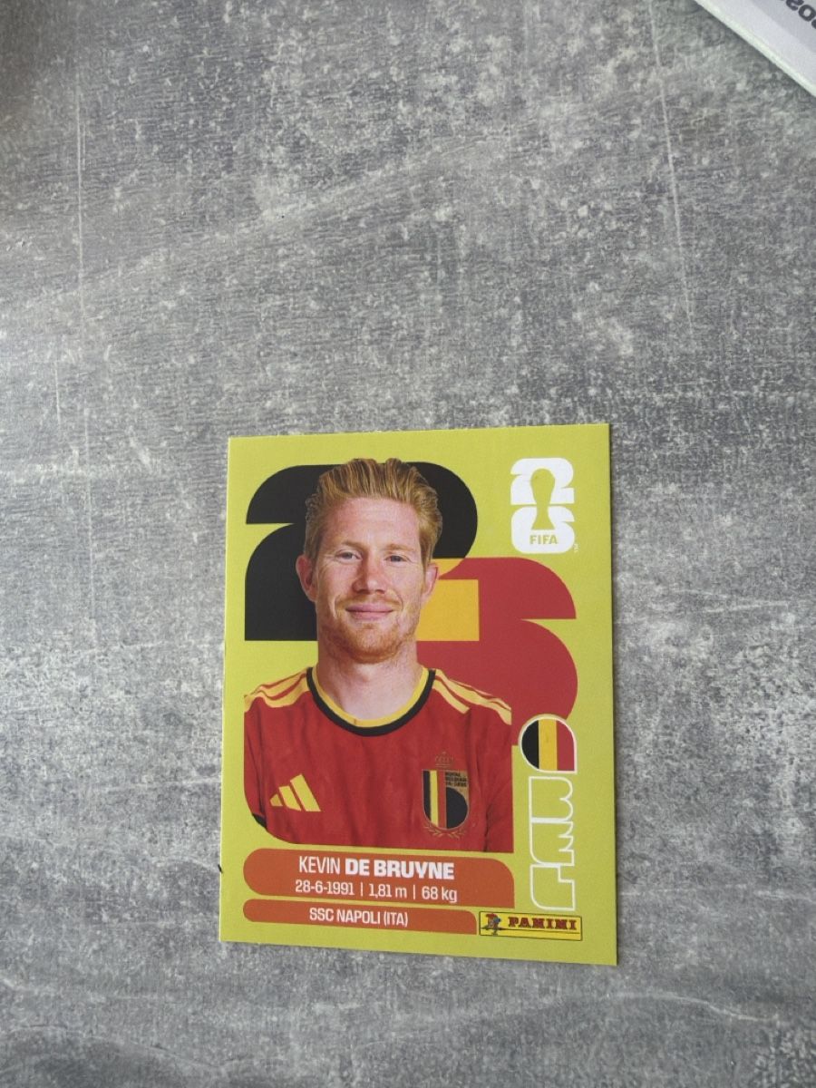 Panini Carte collezionabili: Panini Kevin De Bruyne BEL15 – Usato da Pfeffingen venduto da Fantasy1971