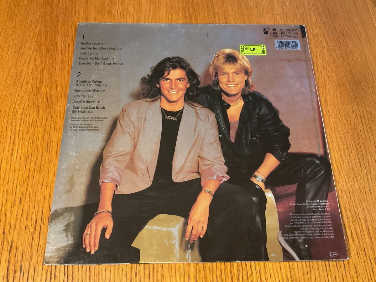 Dischi in vinile: Modern Talking Ready for Romance LP 3. Album – Usato da Steinach venduto da Quarkie 1