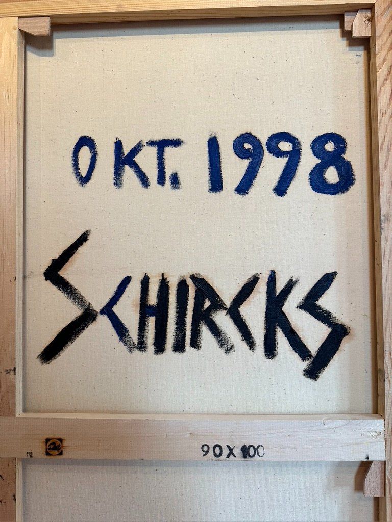 Gemälde: Farbkomposition (Grosses Gemälde) Nr. 97 – Gebraucht aus Unterlunkhofen von Chrono69 3