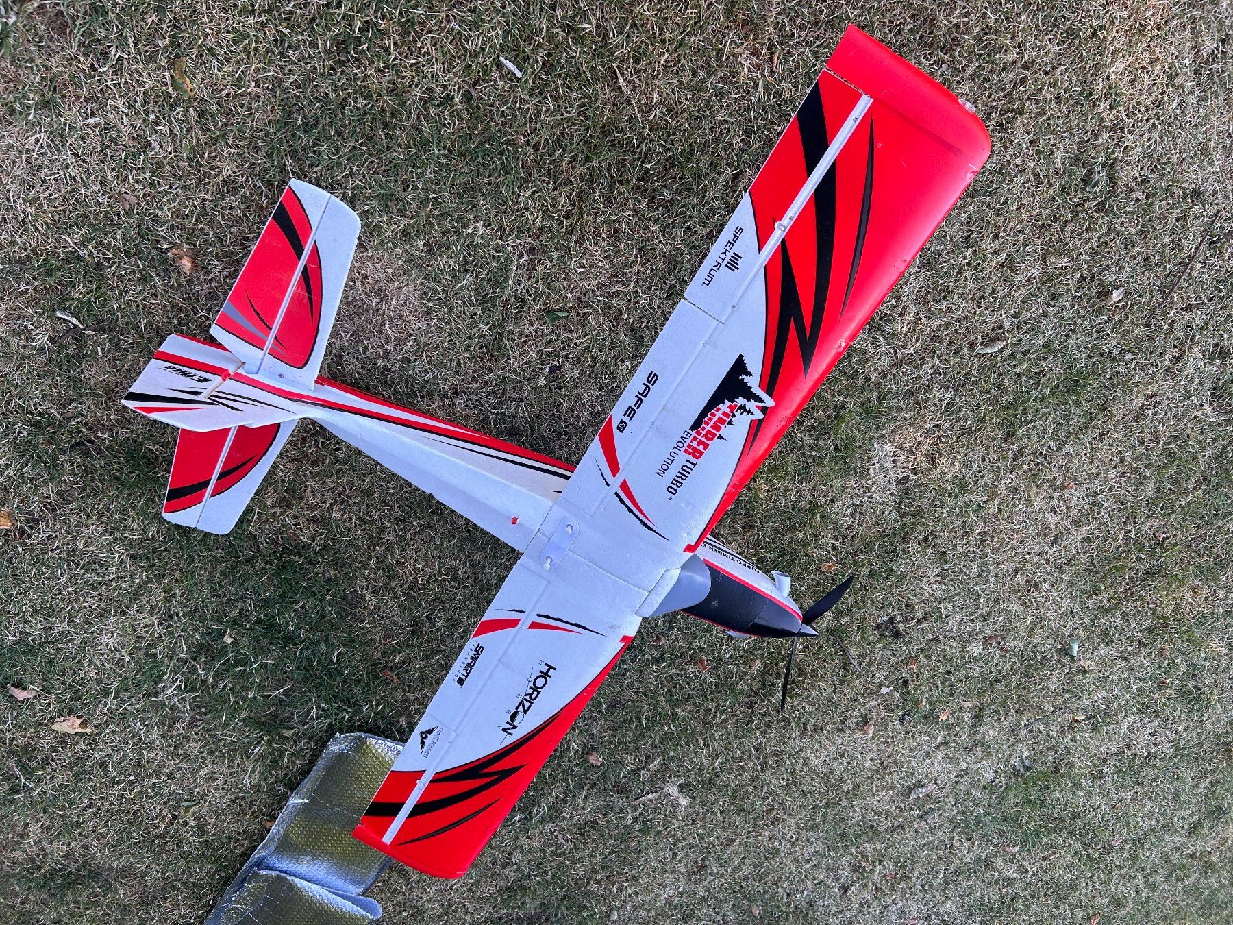 E-Flite Modellismo RC: Flugzeug Modell Timber Turbo Evolution 1.5 m – Usato da Düdingen venduto da andiguin