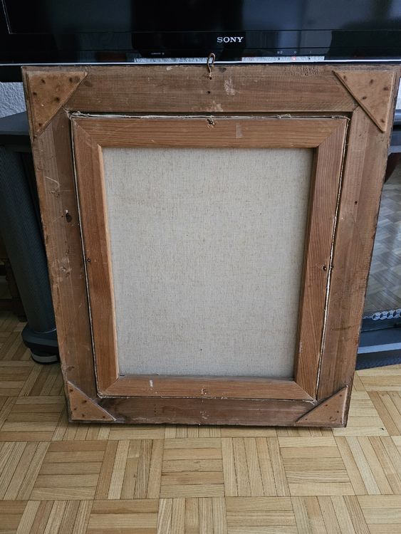 Geranien Gemälde von L.Diehler | Kaufen auf Ricardo