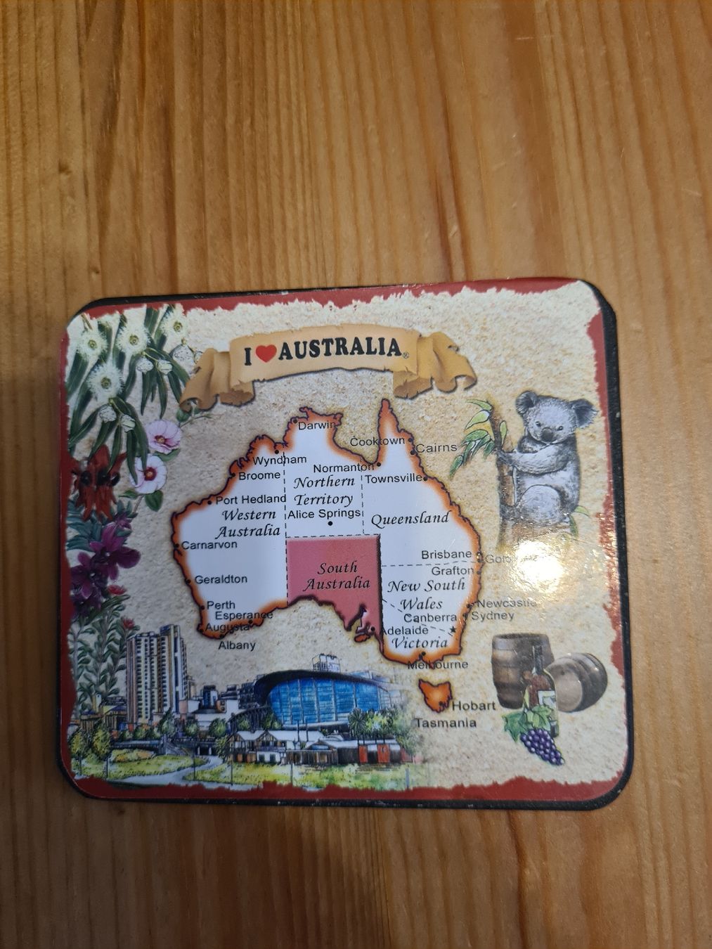 Dessous de verre: Untersetzer, Australia – D'occasion à Horw par Mirii91 3