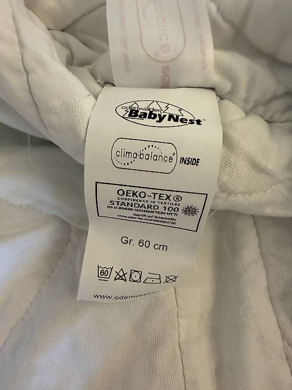 Sacchi a pelo: Newborn Babynest Schlafsack 60cm – Usato da Bülach venduto da droiel 3