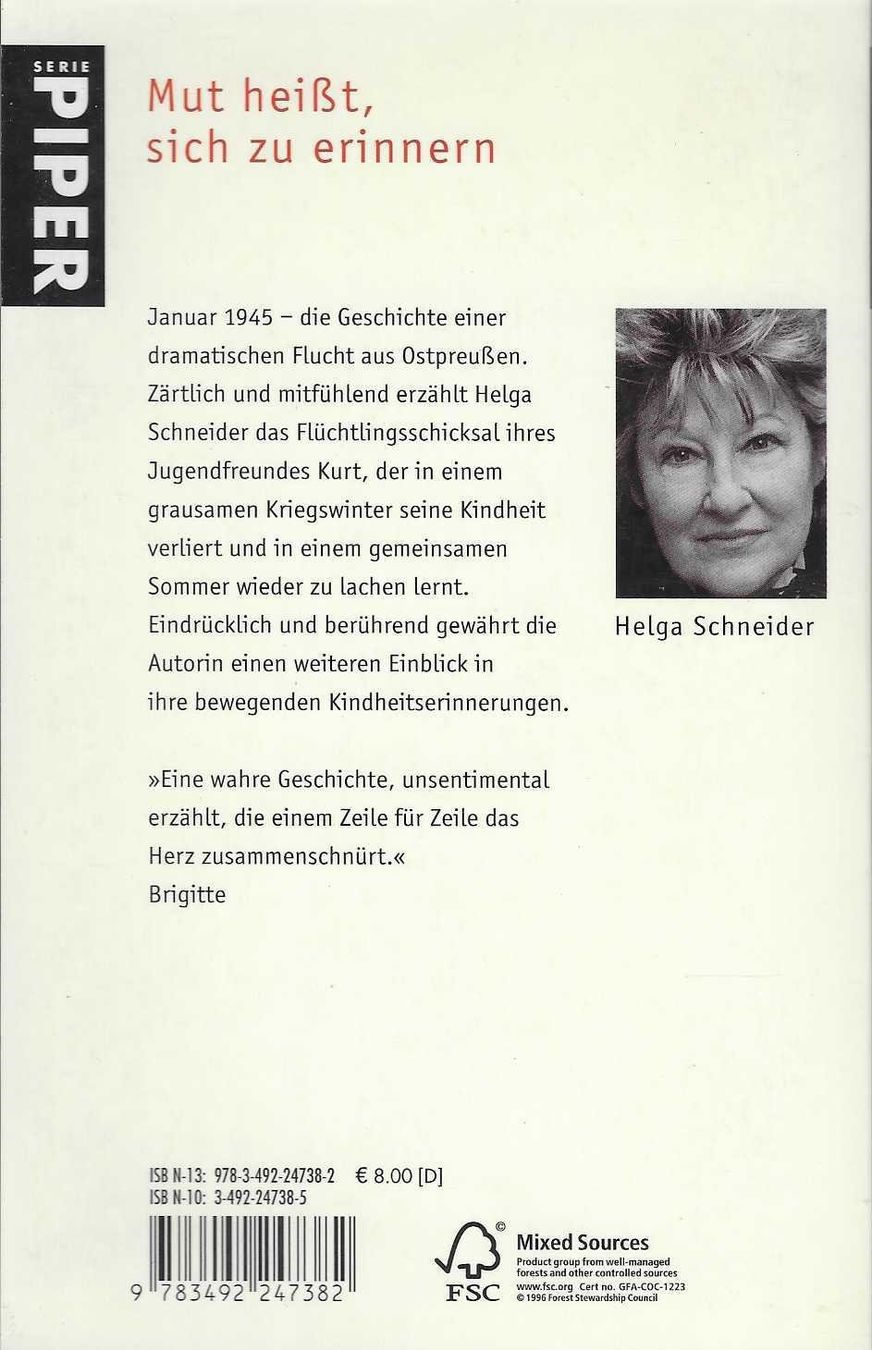 Libri: Helga Schneider: Als wir Kinder waren – Nuovo (secondo la descrizione) da Flims - Dorf venduto da Stagediver 1