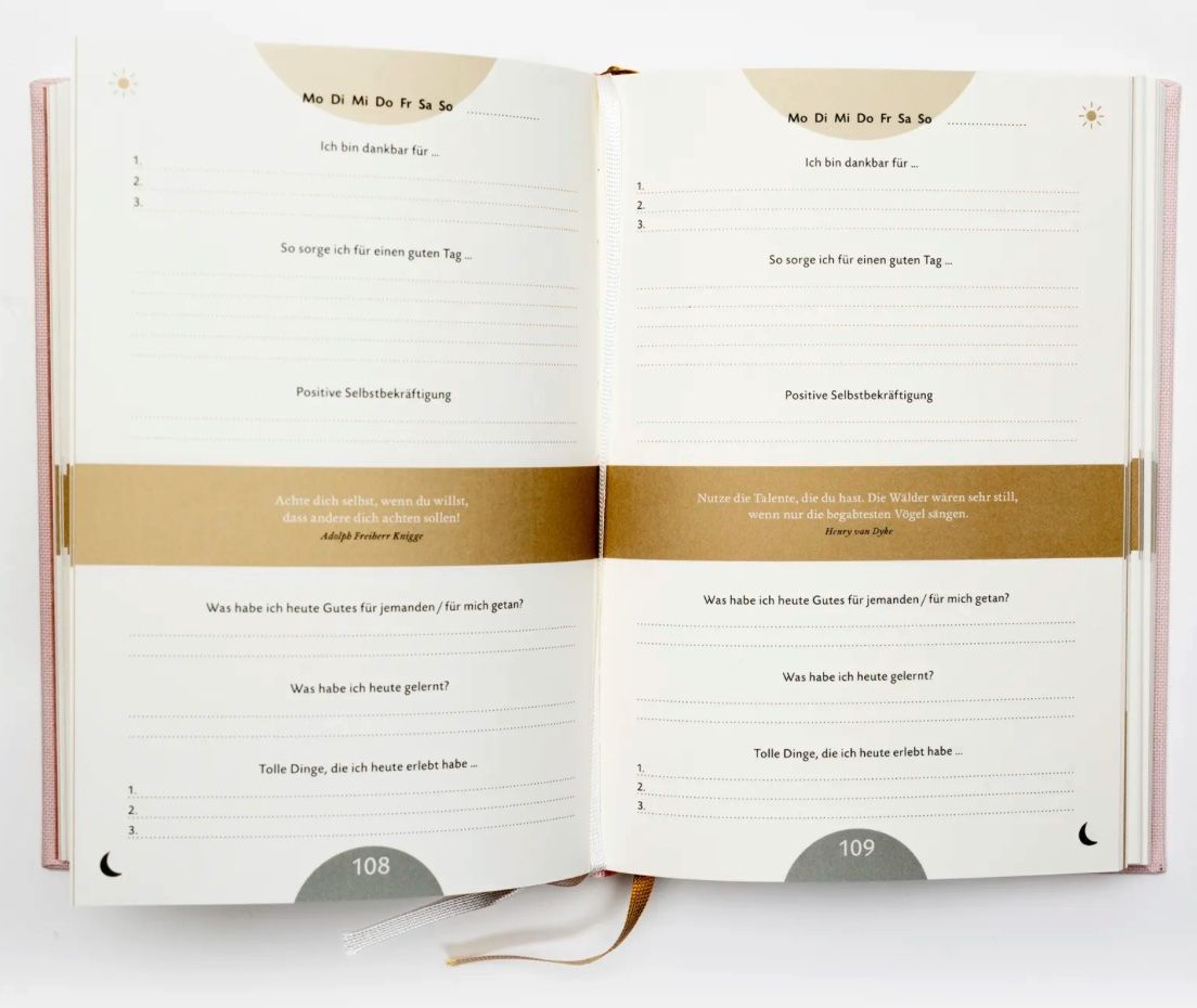 Libri: Das 6- Minuten Tagebuch – Nuovo (secondo la descrizione) da Niederrohrdorf venduto da bie_dzz9 2