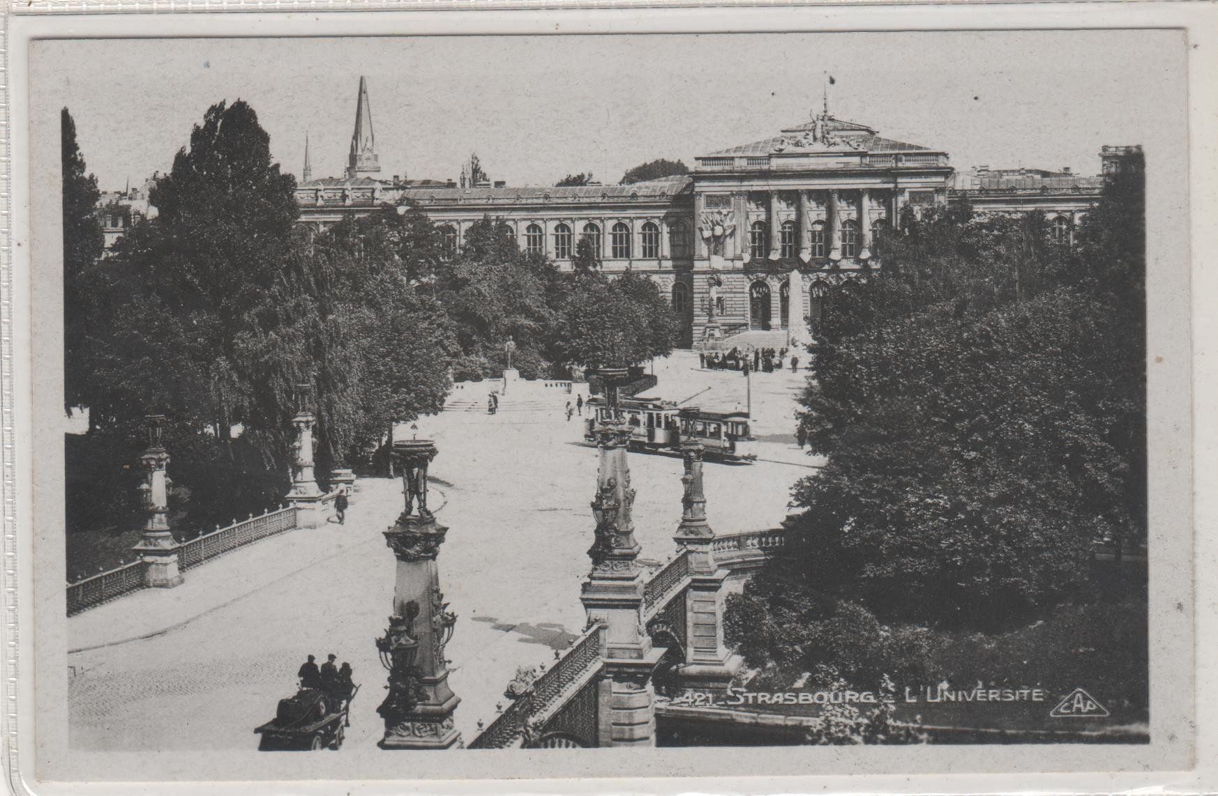 Cartes postales: Ansichtskarte Strasbourg - L`Universite – D'occasion à Remetschwil par Hofiii