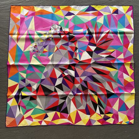 Foulard Hermès “Les Facéties de Pégase”, soie, 90x90