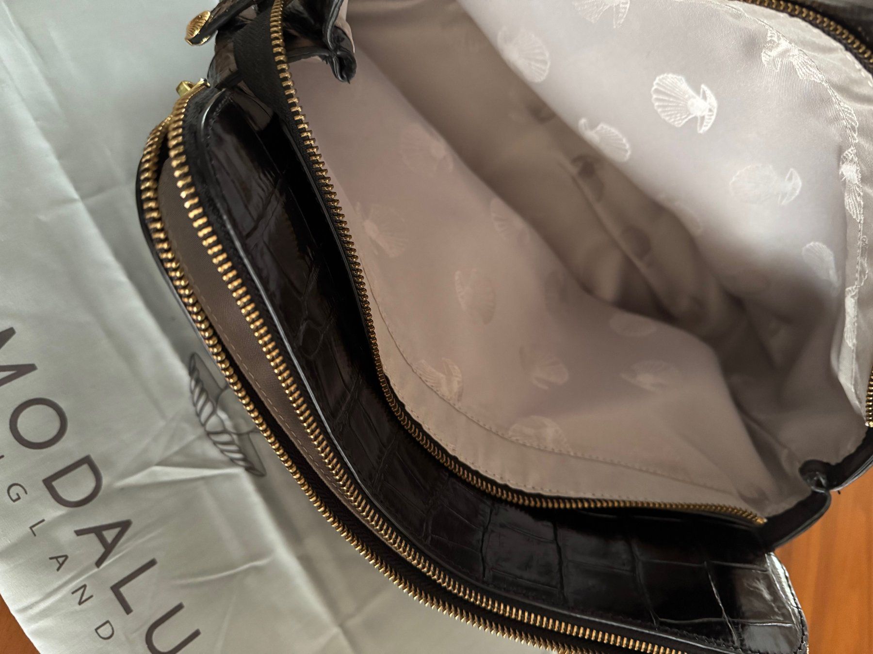 Modalu Borse da donna: Ledertasche von Modalu England - schick und elegant – Nuovo (secondo la descrizione) da Dietikon venduto da cora2767 4