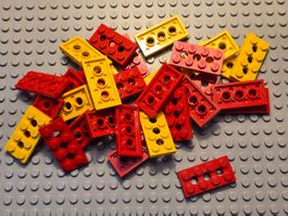 Lego 31x Lochplatten 2x4 (3709)