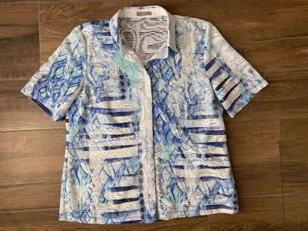 ERFO Bluse schick blau Gr. 44