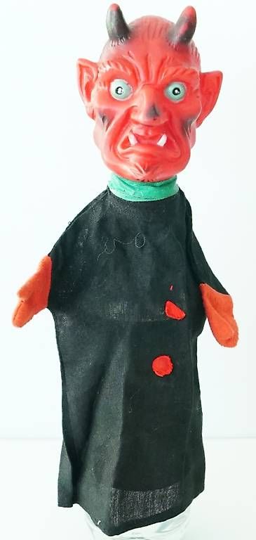 Giocattoli: Kasperlitheater Teufel Alte Handpuppe – Usato da Sissach venduto da glrpmpfk