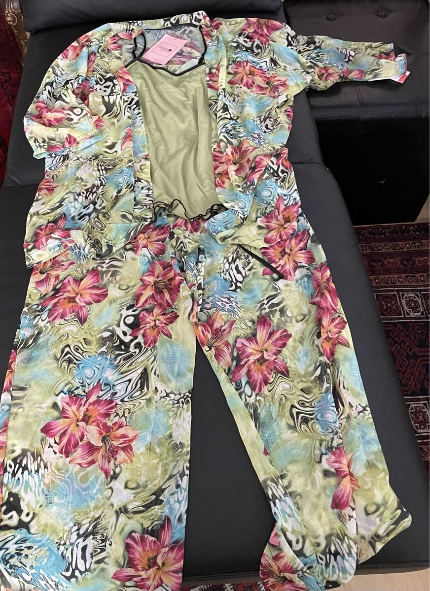 Negligees & Pigiami: 3 Teiler Pyjama Set Vanilla Night&Day – Nuovo e nell'imballaggio originale da Zürich venduto da MarciaBraz