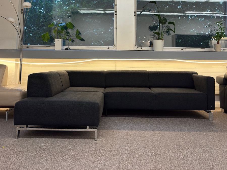 Tom Tailor Divani: Ecksofa, dunkelgrau von Tom Tailor – Usato da Fehraltorf venduto da Sofalab.swiss