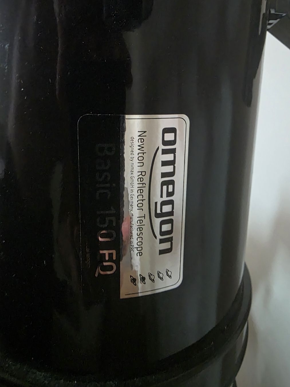 Omegon Telescopi: Omegon Basic 150 EQ Newton Teleskop inkl. Motor & Stativ – Usato da Dietikon venduto da dou_7s72 3