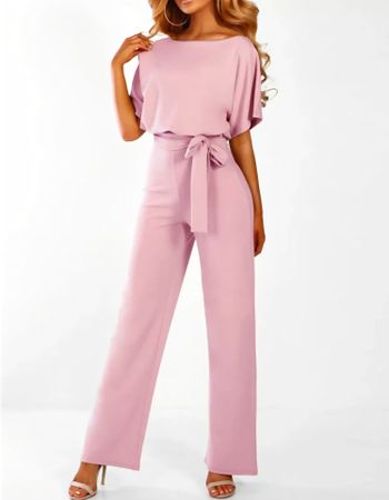 Damen Jumpsuit Grösse M in Rosa