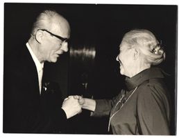 Fotografie Schriftstellerin Anna Seghers