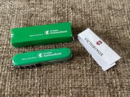 Sackmesser VICTORINOX „St.Galler Kantonalbank“ NEU OVP