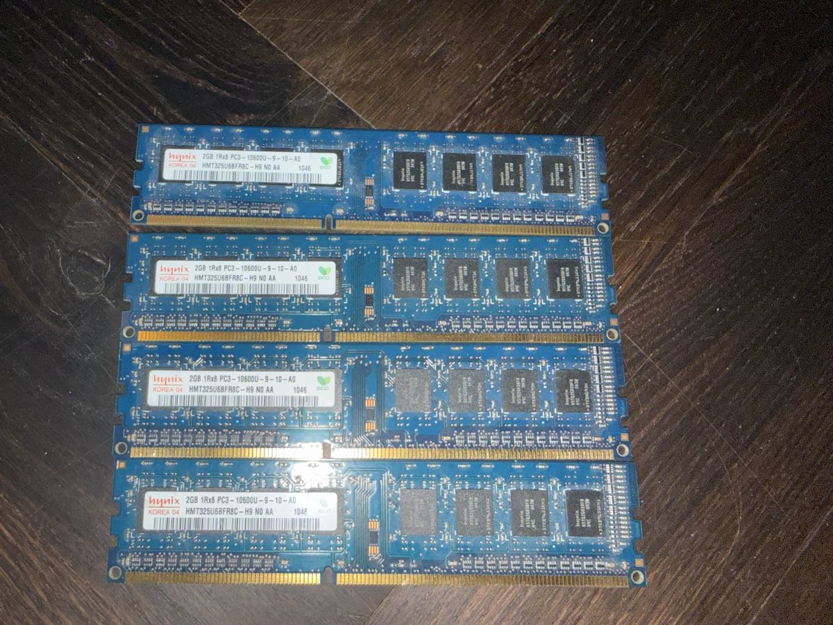 PC: 4x 2GB DDR RAM riegel – Usato da Uster venduto da Sasisa