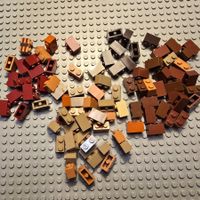 Lego 89x Stein 1x2 (3004)mix
