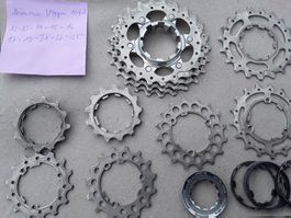 Shimano Ultegra 10-fach Kassette 12-25 Zähne gebraucht