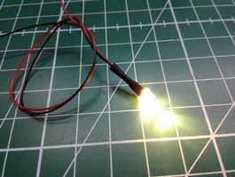 Tower-LED 12V verkabelt, warmweiss