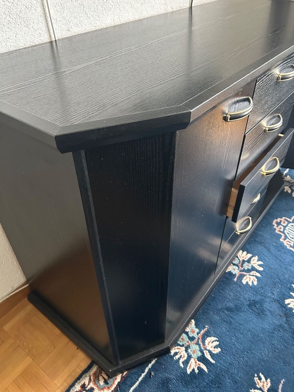 Kommoden: Sideboard schwarz mit Schubladen – Gebraucht aus Murten von zia_6czz 6