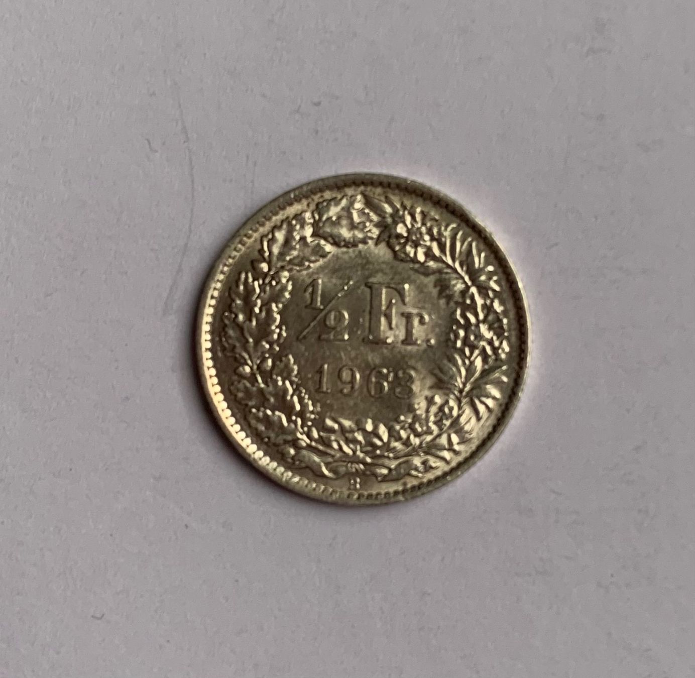 Alle Münzen: 50 Rappen 1963  Silber - Schweiz – Gebraucht aus Zürich von Apache4 2