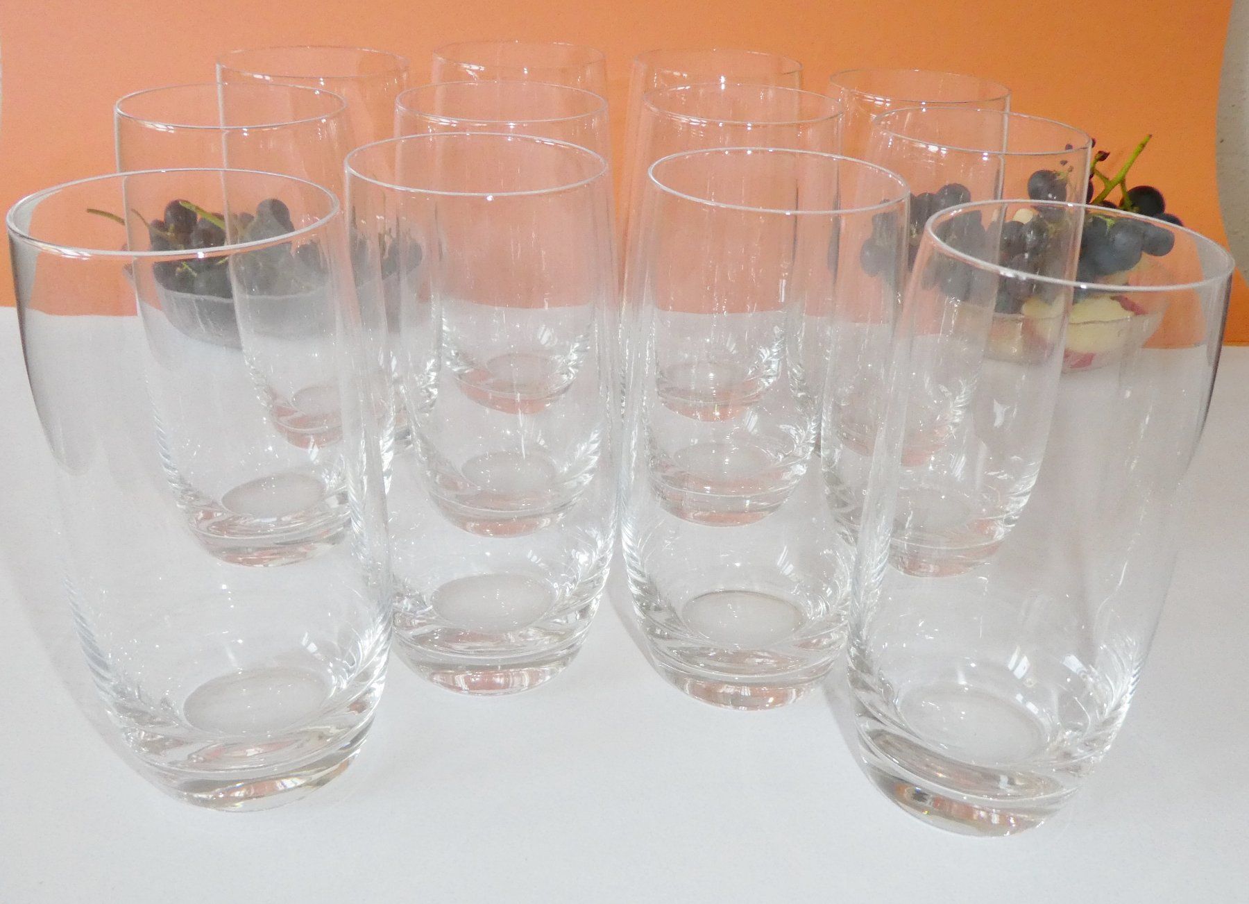 Bicchieri: 12 Longdrinkbecher,  Wasser Glas – Usato da Siebnen venduto da GluckPilz5684