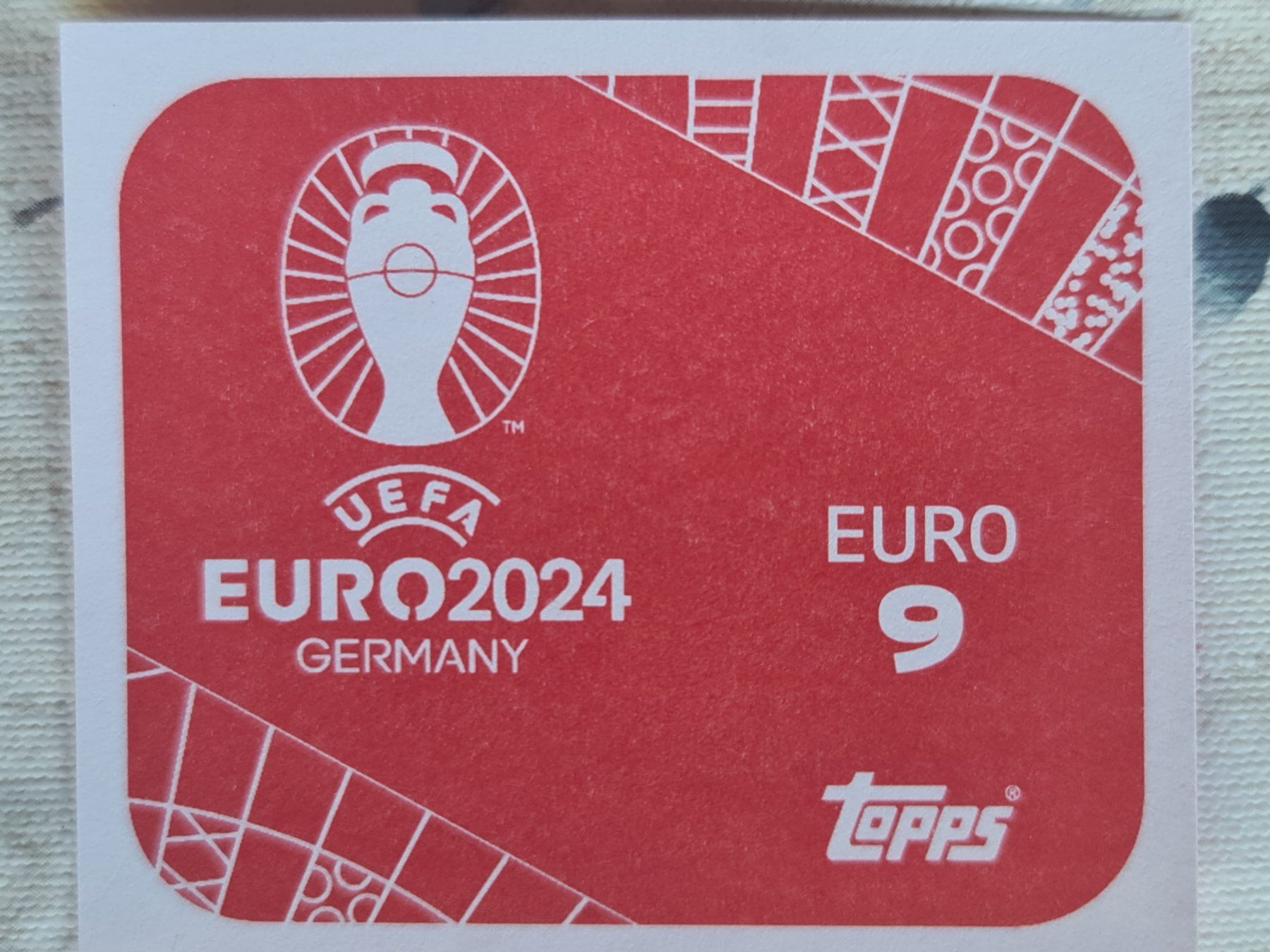 Topps Carte collezionabili: Topps EURO2024 EURO 9 – Nuovo e nell'imballaggio originale da Dintikon venduto da Prime-shop 1