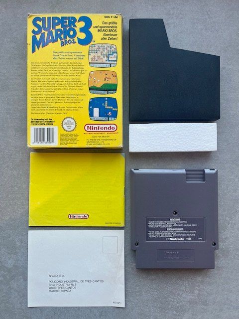 Nintendo Giochi: Nintendo NES Super Mario Bros. 3 OVP CIB – Usato da Gravesano venduto da Ing_lb 1