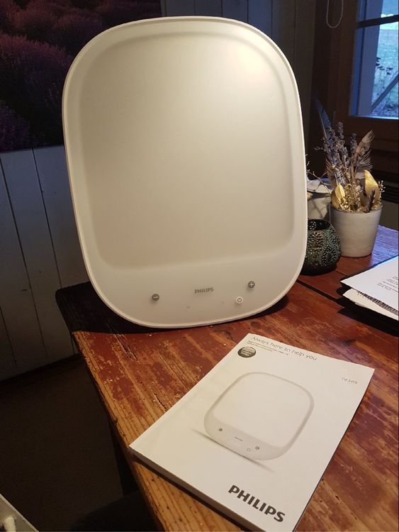 CSL Tageslichtlampe Dimmbar - 10000 LUX LED Lichttherapie Gegen Winterblues