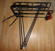 Gepäckträger für Ebike inkl. Auto.-Rücklicht
