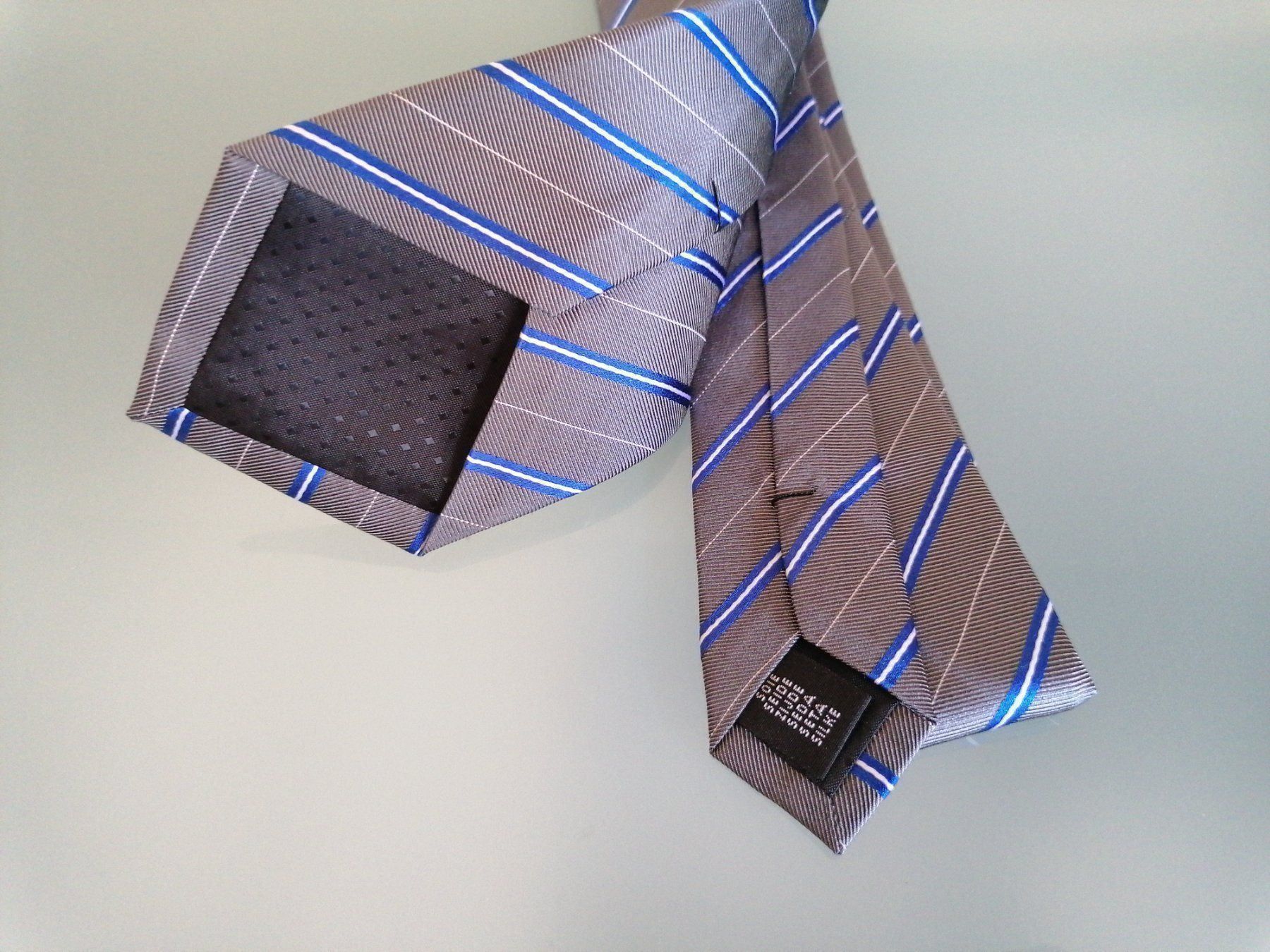 Cravatte: Krawatte 100 % Seide one size NP:29.80.- – Nuovo e nell'imballaggio originale da Bäch SZ venduto da Swissy46 3