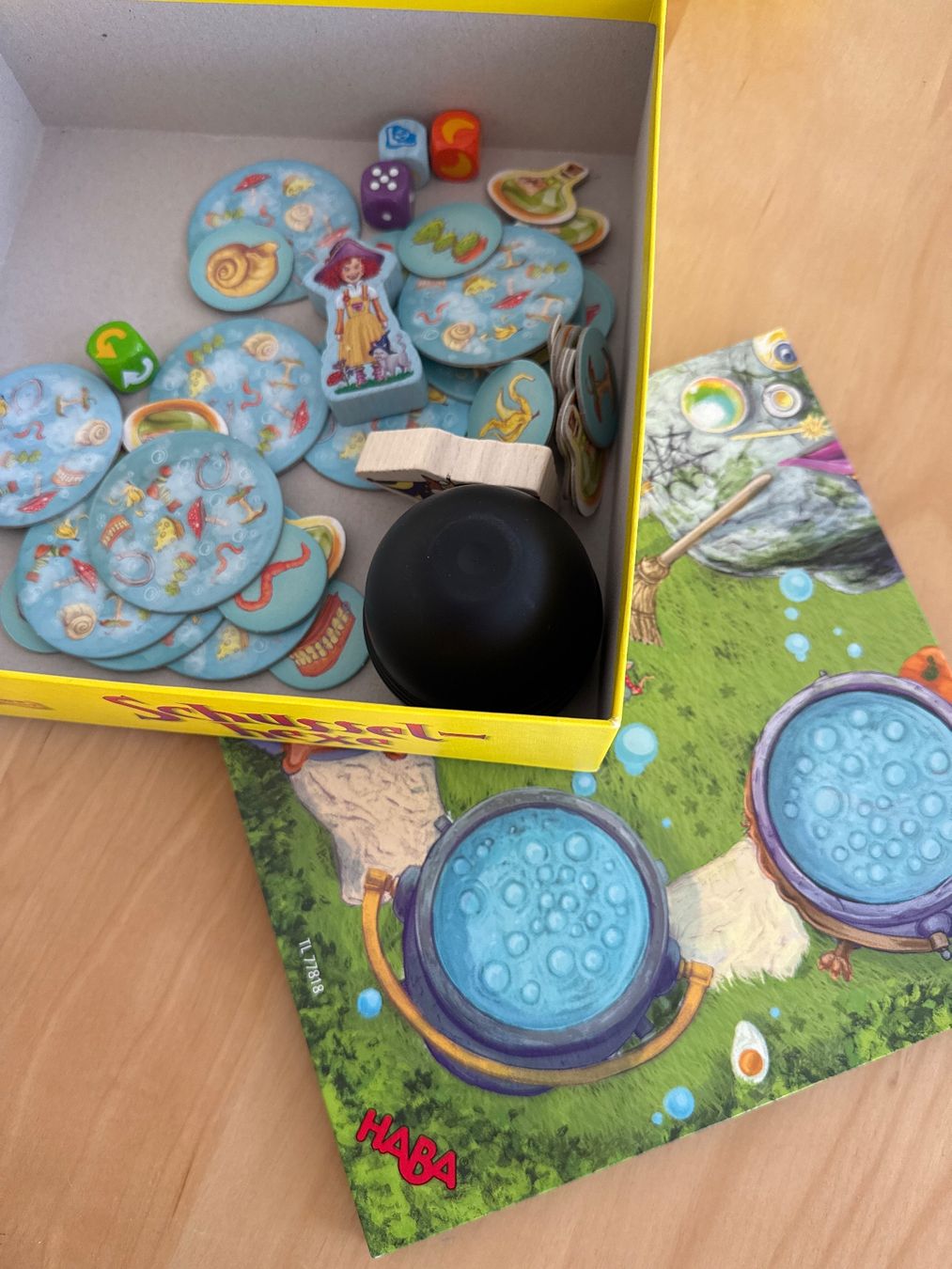 Giochi: HABA Schusselhexe Brettspiel – Usato da Goldach venduto da Hibiskus23 2
