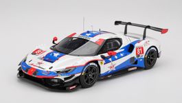 FERRARI - 296 GT3 3.0L TURVO V6 TEAM DRAGONSPEED #81 1/18 NE