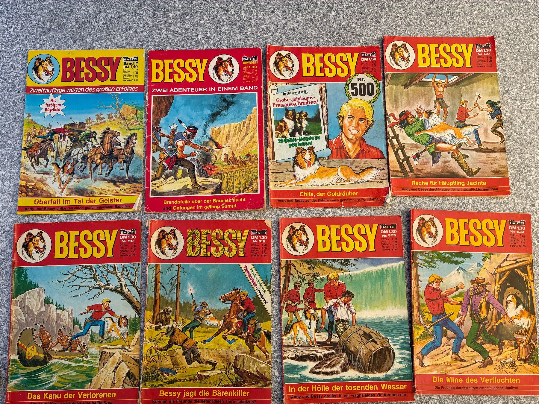 Fumetti: 19 BESSY Comics - Verlag Bastei – Usato da Reigoldswil venduto da Frog40